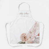 Boho Rose Schönheit berufliche Schürze (Vorderseite)