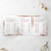 Boho Rose Trifold Broschüre (Innenseite)