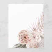 Boho-Rosen-Flyer Flyer (Hinten)