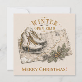 Boho Route 66 Weihnachtsgrüße