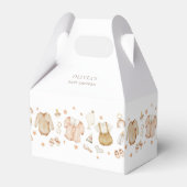 Boho Rustic Baby Clothes Babydusche Geschenkschachtel (Vorderseite)