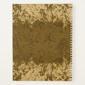 Boho Rustic Design Planer (Rückseite)