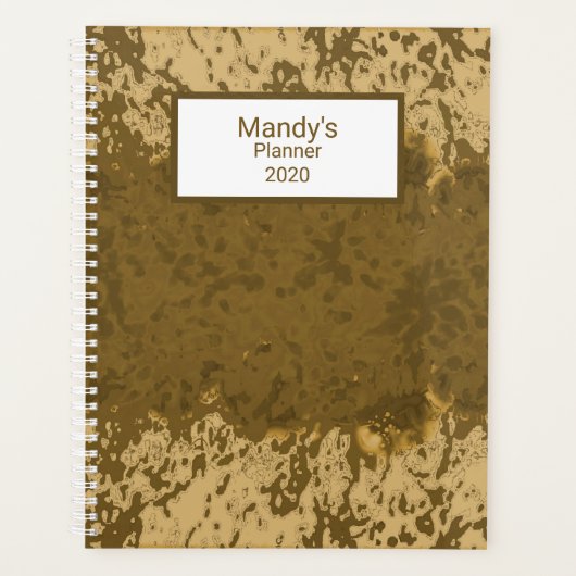 Boho Rustic Design Planer (Vorderseite)