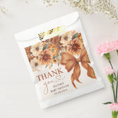 Boho Rustic Fall Floral Baby Shower Party Geschenktütchen (Versiegelt)
