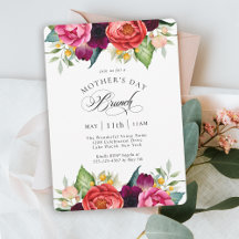 Boho Rustic Floral Mütter Tag Brunch