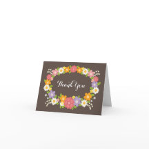 Boho Rustic Floral Wreath Wedding