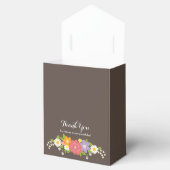 Boho Rustic Floral Wreath Wedding Geschenkschachtel (Geöffnet)