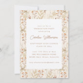 Boho Rustic Meadow Blume Blumenstudium Party Einladung (Vorderseite)