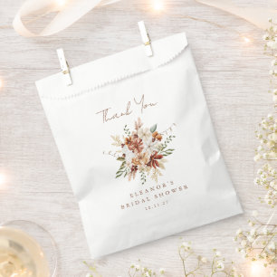 Boho Rustic Meadow Blume Brautparty Willkommen Geschenktütchen