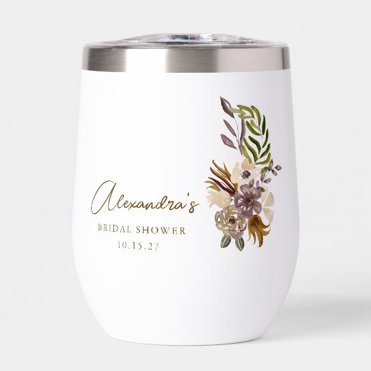 Boho Rustic Nature Botanical Custom Brautparty (Vorderseite)