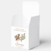 Boho Rustic Nature Botanical Custom Brautparty Geschenkschachtel (Geöffnet)