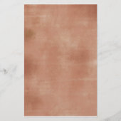 Boho Rustic Pumpkin Fall in der Liebe sagte er (Rückseite)