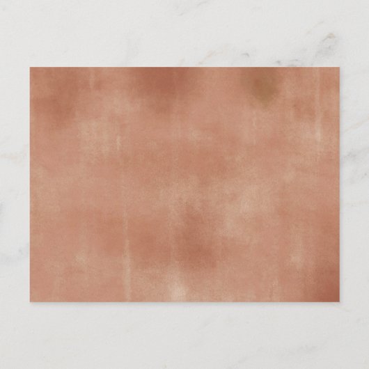 Boho Rustic Pumpkin Fall in Liebe Books for Baby Einladungspostkarte (Rückseite)