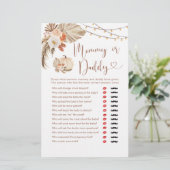 Boho Rustic Pumpkin Fall in Liebe Mommy oder Daddy (Stehend Vorderseite)