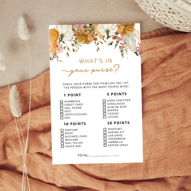 Boho Rustic Pumpkin Fall in Liebe Purgame (Von Creator hochgeladen)