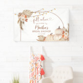 Boho Rustic Pumpkin Fall Liebe Große Banner (Insitu)