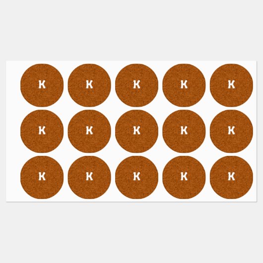 Boho Rustic Textured Wood braun personalisiert Etiketten (Blatt)