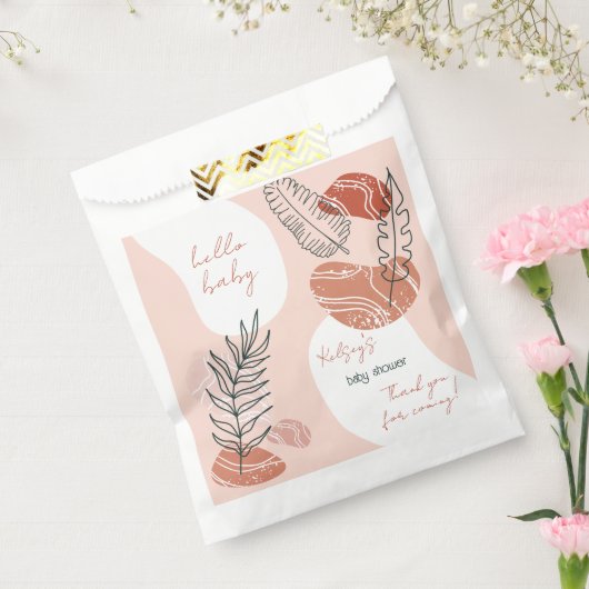 Boho Rustic Wüste Südwest Babydusche Geschenktütchen (Versiegelt)