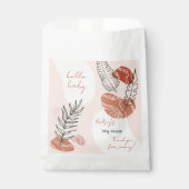 Boho Rustic Wüste Südwest Babydusche Geschenktütchen (Vorderseite)