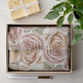Boho-Rustikal-Blumen-Decoupage-Seidenpapier Seidenpapier (Geschenk)