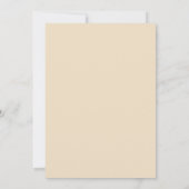 Boho-Safari-Baby-Party Einladung (Rückseite)