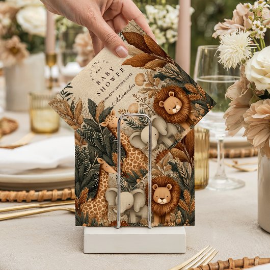 Boho-Safari-Baby-Party Serviette