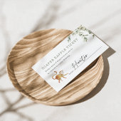 Boho Safari Baby Showdusche Windeln Raffle Ticket Begleitkarte