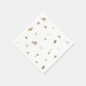 Boho Safari Jungle Animals Napkins Serviette (Ecke)