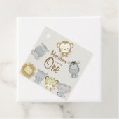 Boho Safari Square Gevor Tag Geschenkanhänger (Beispiel)