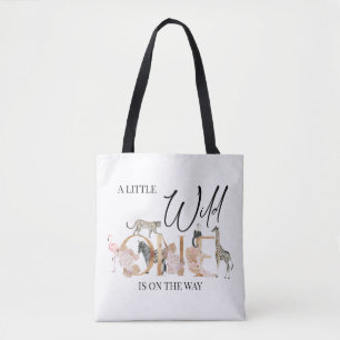 Boho Safari Wild One Baby Girl Baby Shower Tasche