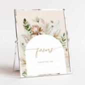 Boho sage green beach Favoriten bitte nehmen Sie e Poster