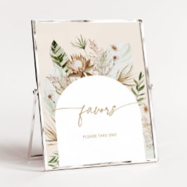 Boho sage green beach Favoriten bitte nehmen Sie e Poster