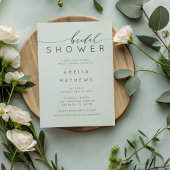 Boho Sage Green Bridal Shower Einladung