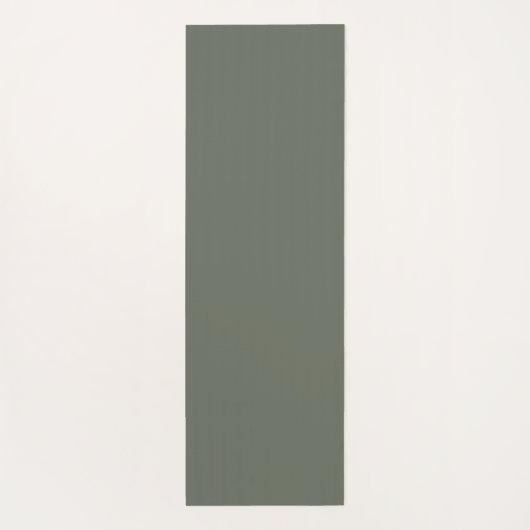 Boho Sage Green Mandala Individuelle Name Yoga Mat Yogamatte (Rückseite)