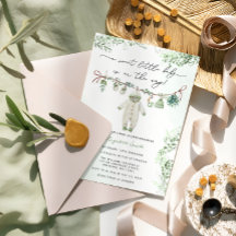 Boho Sage Green Niedlich Baby Clothes Babydusche