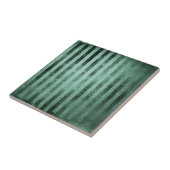 Boho Sage Green Stripe Fliese (Seite)