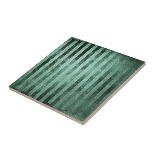 Boho Sage Green Stripe Fliese (Seite)