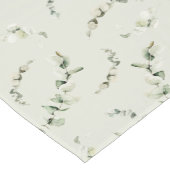 Boho Salbei Regenbogen Eukalyptus Babydusche Kurzer Tischläufer (Ecke)