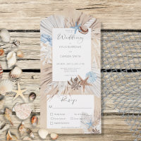 Boho Sand Brauner Strand Rustikales Abendessen