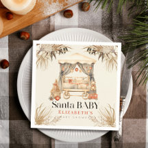 Boho Santa Baby Weihnachtskrippe Kinderdusche
