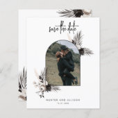 Boho Save the Date (Vorne/Hinten)