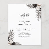 Boho Save the Date (Rückseite)