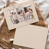 Boho Save the Date 3 Foto Terracotta