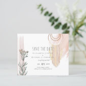 Boho Save the Date Dream Catcher Theme (Stehend Vorderseite)