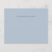 Boho Save the Date Dream Catcher Theme (Rückseite)