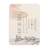 Boho Save the Date Dream Catcher Theme Magnet (Vertikal)