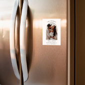 Boho Save the Date, Foto Save the Date Minimalisti Magneteinladung