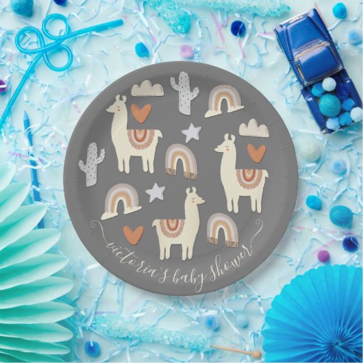 Boho Scandi Mobile Baby Showpaper Teller (Party)