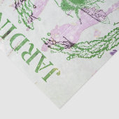 Boho schicke französische Laivender Vintage Biene Seidenpapier (Ausschnitt)