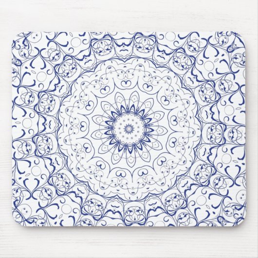 Boho schicker Spitze-Blick Mousepad (Vorne)